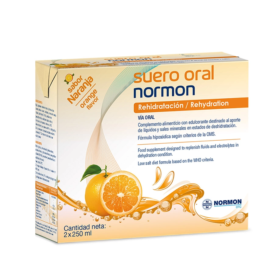 GASTROLIV SUERO ORAL  2 BRIKS 250 ML SABOR NARANJA