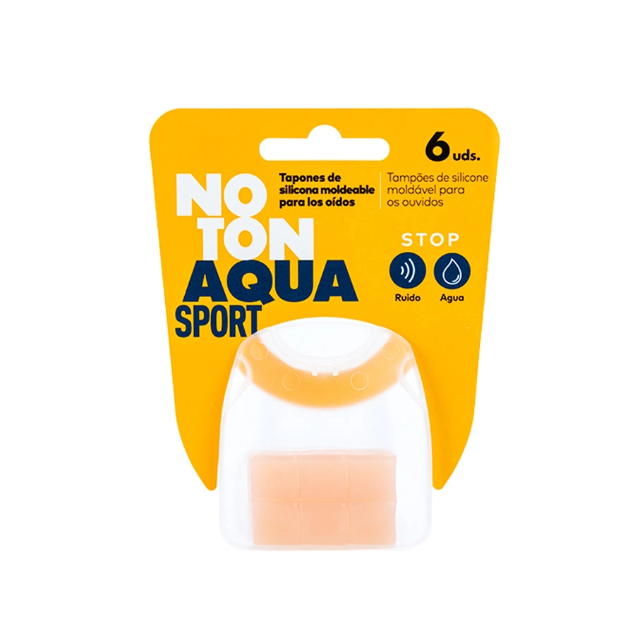 TAPONES OIDOS SILICONA NOTON PROTECTORES 6 UNIDADES