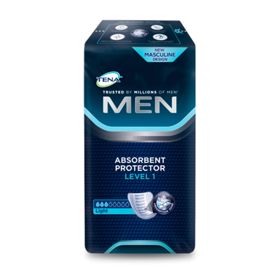 TENA FOR MEN LEVEL 1 INCONTINENCIA 24 UNIDADES