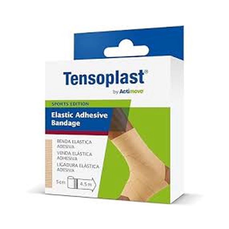 TENSOPLAST VENDA ELASTICA ADHESIVA  1 UNIDAD 4,5 M X 5 CM