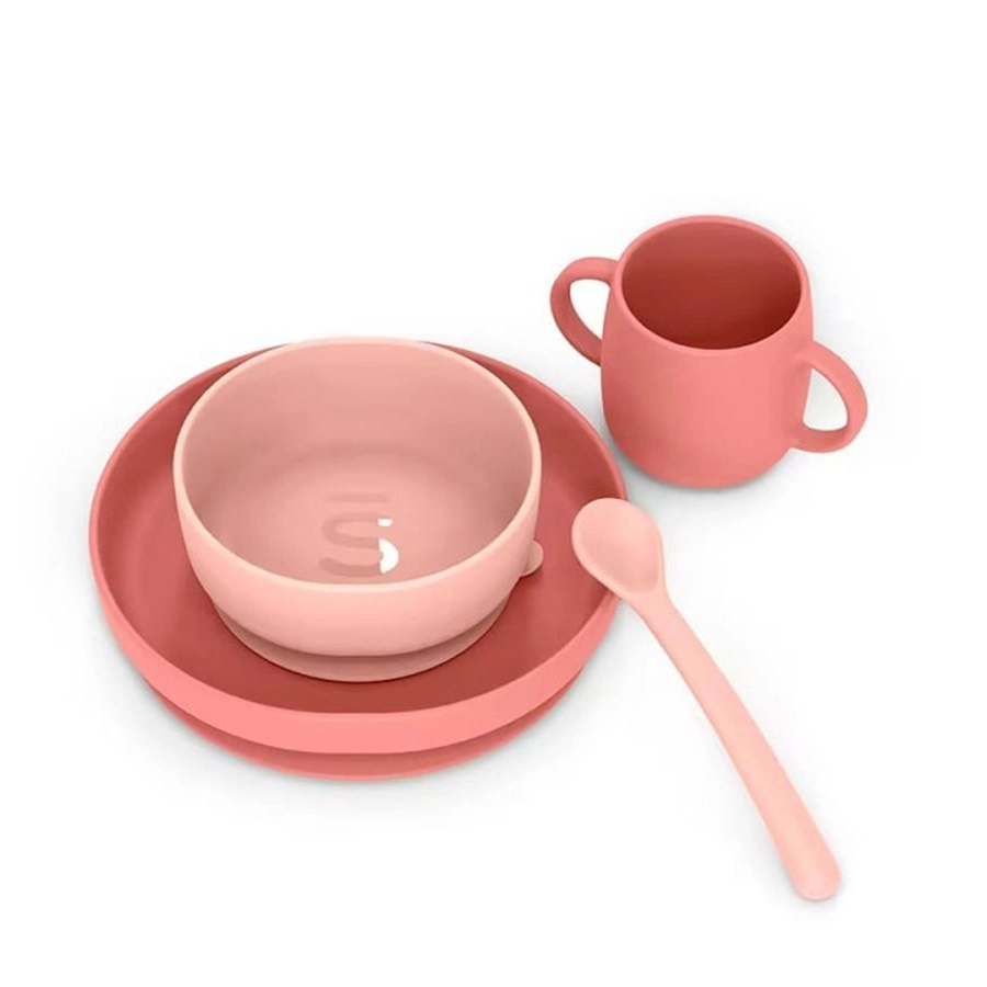 VAJILLA INFANTIL SILICONA SUAVINEX SOFT COLOUR