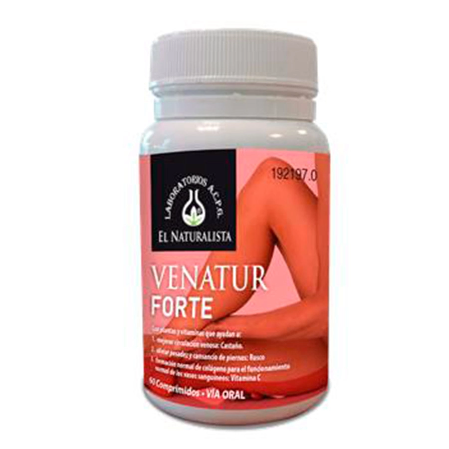 VENATUR FORTE EL NATURALISTA  60 COMPRIMIDOS
