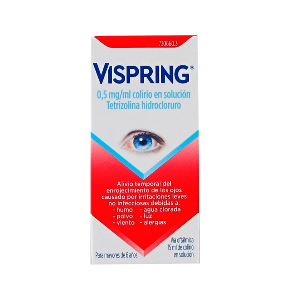 VISPRING 0,5 MG/ML COLIRIO EN SOLUCION 1 FRASCO 15 ML
