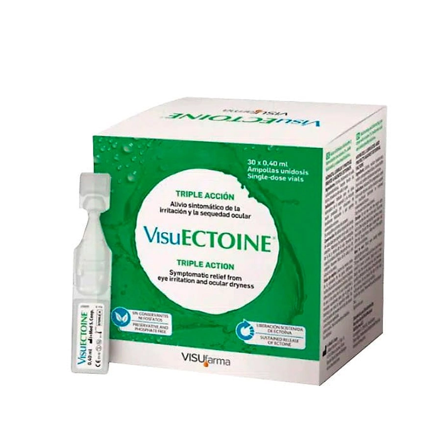 VISUECTOINE  30 AMPOLLAS UNIDOSIS 0,4 ML