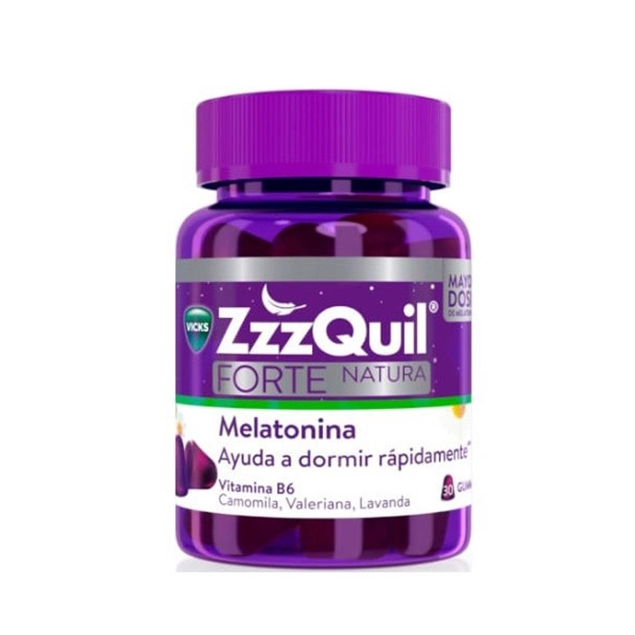ZZZQUIL SUEÑO FORTE  30 GUMMIES SABOR FRUTOS DEL BOSQUE