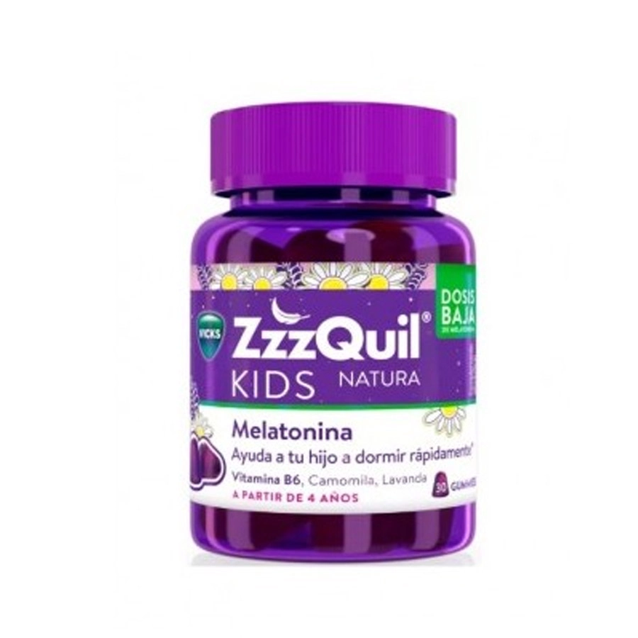 ZZZQUIL SUEÑO NIÑOS  30 GUMMIES SABOR FRUTOS DEL BOSQUE